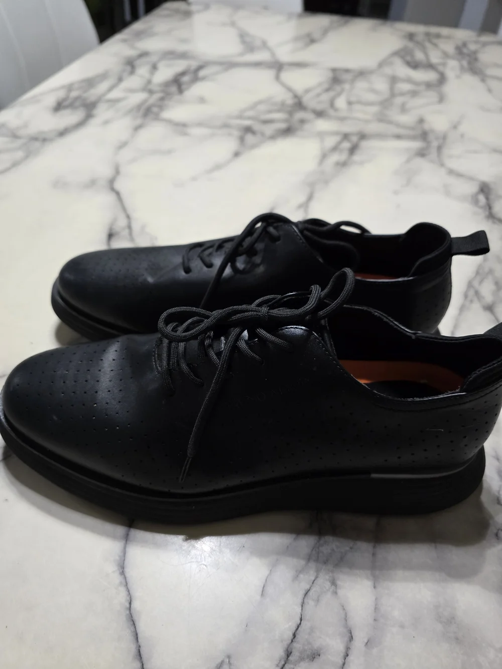 Bruno Marc Mens Shoes Size 11 Black X366XEEY